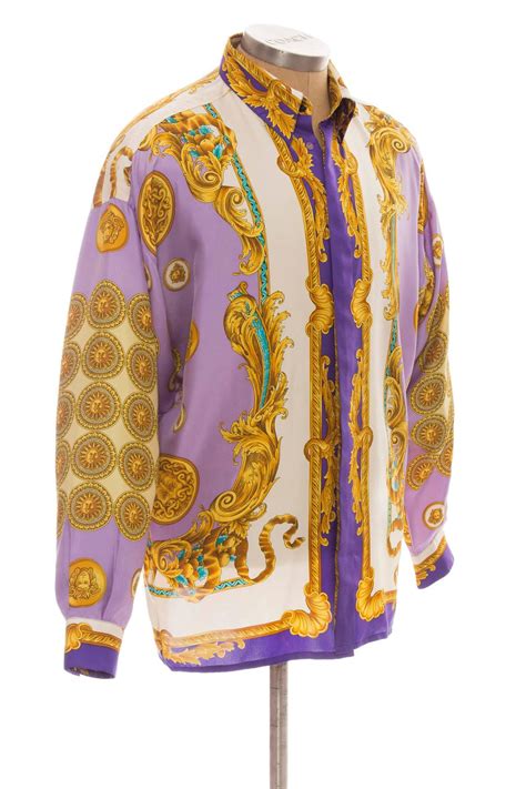 gianni versace mens silk shirts|Gianni Versace fashion designer.